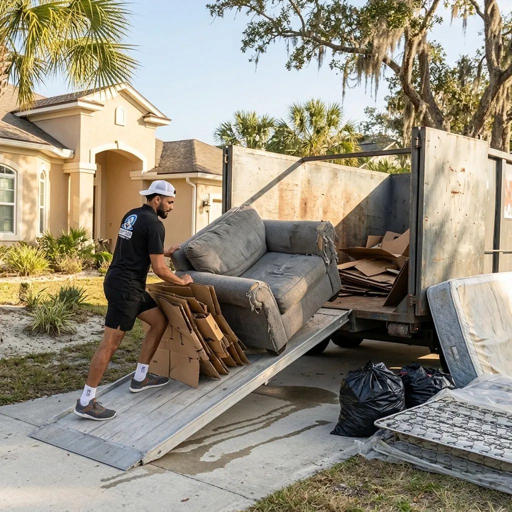 Junk Removal in Elkton - Happy 2 Help Moving